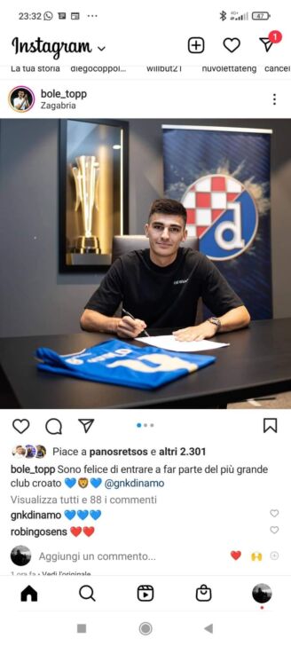 Bosko Sutalo torna in Croazia. Ha firmato con la Dinamo Zagabria