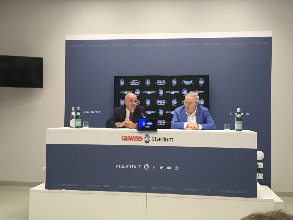 Luca Percassi: “Siamo al lavoro per fare sempre meglio.”