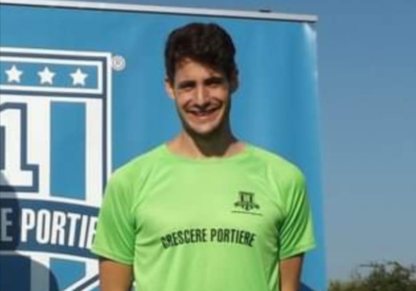 Michele Gritti per difendere la porta della Falco