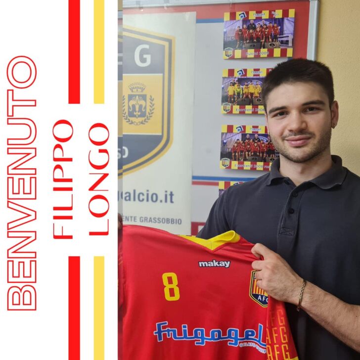 Ufficiale: Longo tesserato per l’Azzano FG (dopo l’amichevole con l’Atalanta)