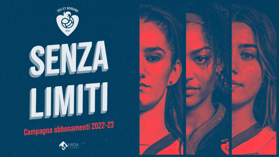 Volley Bergamo 1991 campagna abbonamenti 2022-2023