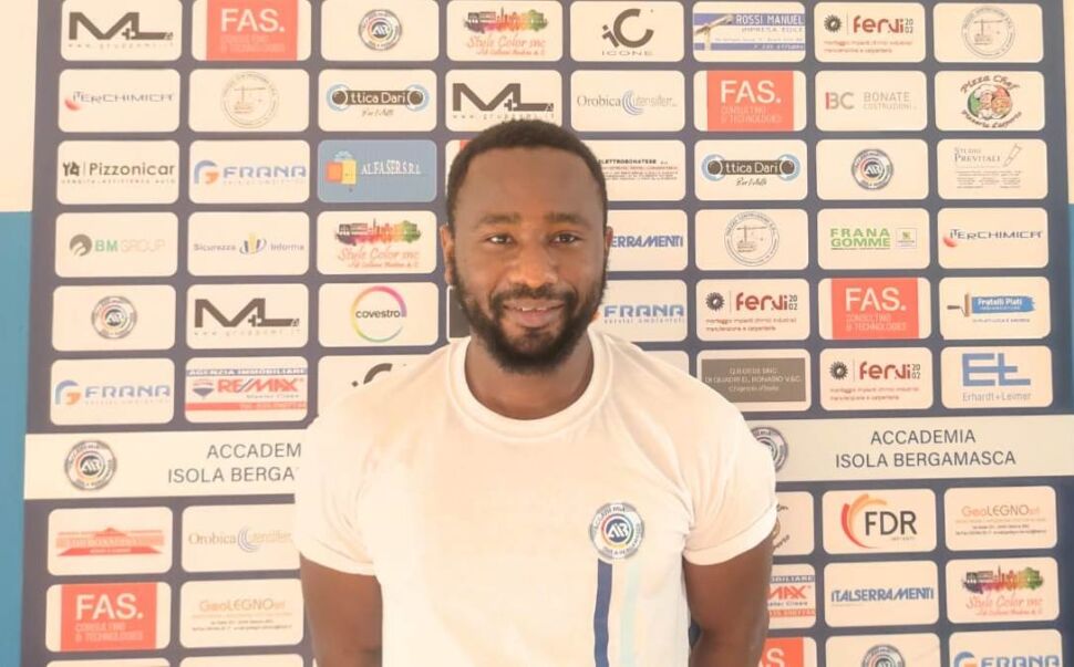L’Accademia Isola Bergamasca festeggia il traguardo di capitan Ndiaye