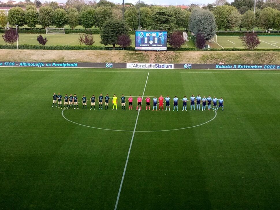 AlbinoLeffe ko con la FeralpiSalò all’esordio