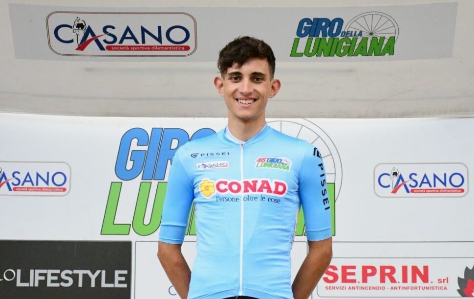 Simone Gualdi miglior italiano e miglior giovane al Giro della Lunigiana