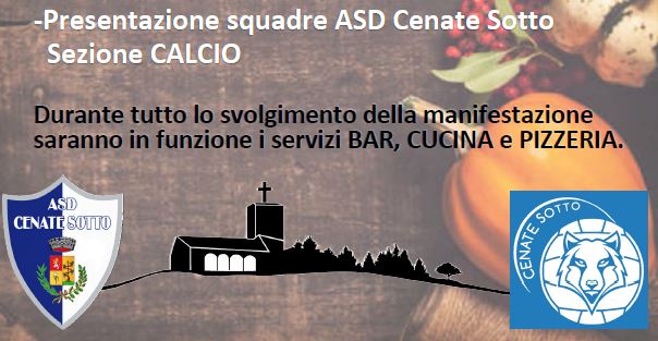 Dal 29 settembre l’Autunno Sportivo del Cenate Sotto: sport, musica e tanti altri eventi