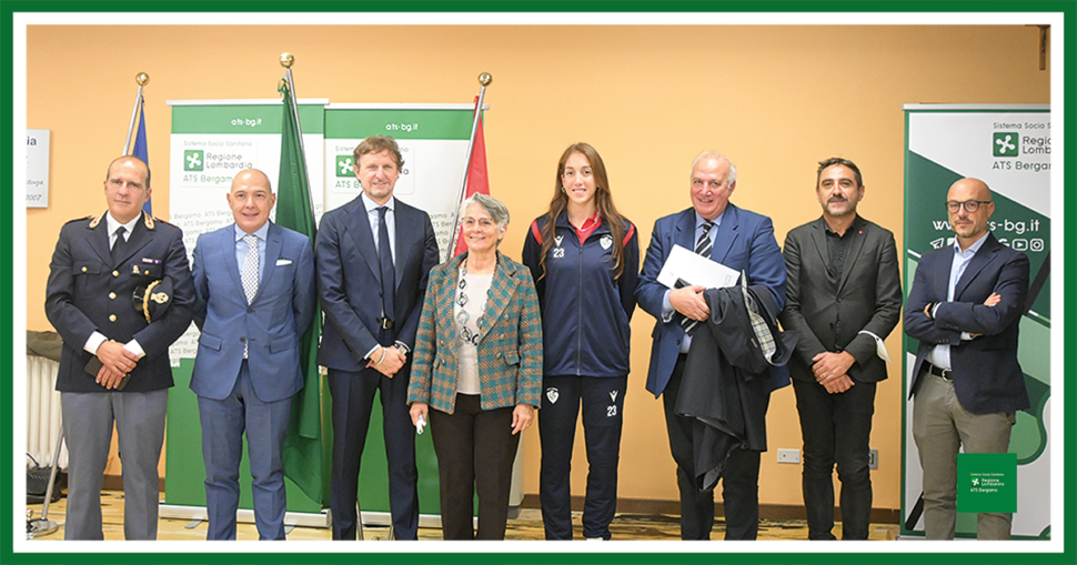 Volley Bergamo sposa il Cesvi: “Una schiacciata contro la violenza e per l’inclusione”