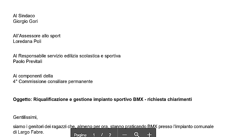 BMX a Loreto, pista chiusa, rider a piedi… ma dei lavori nemmeno l’ombra. I genitori scrivono al sindaco di Bergamo