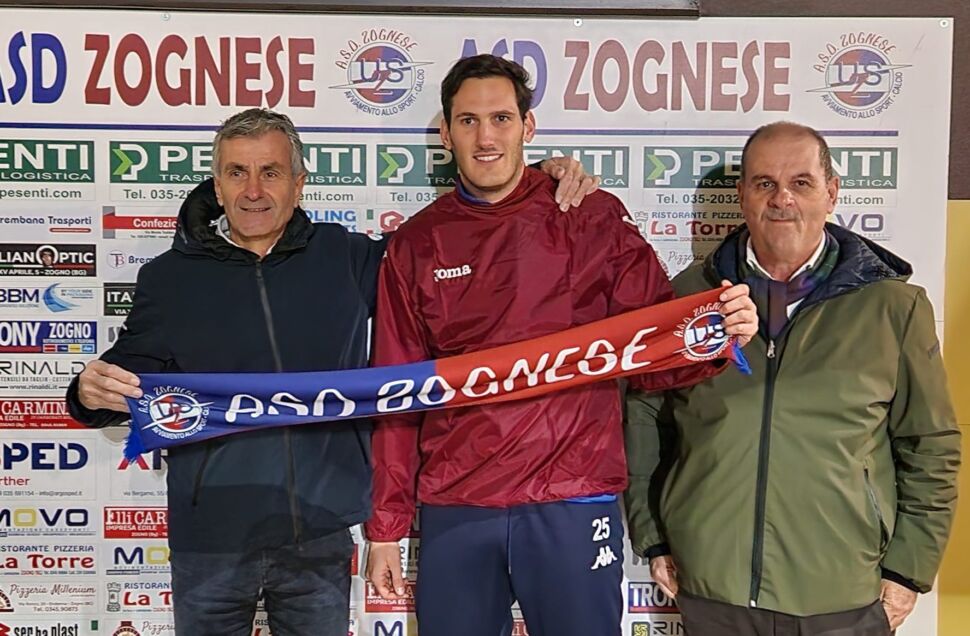 Simone Bonassi difensore centrale alla Zognese
