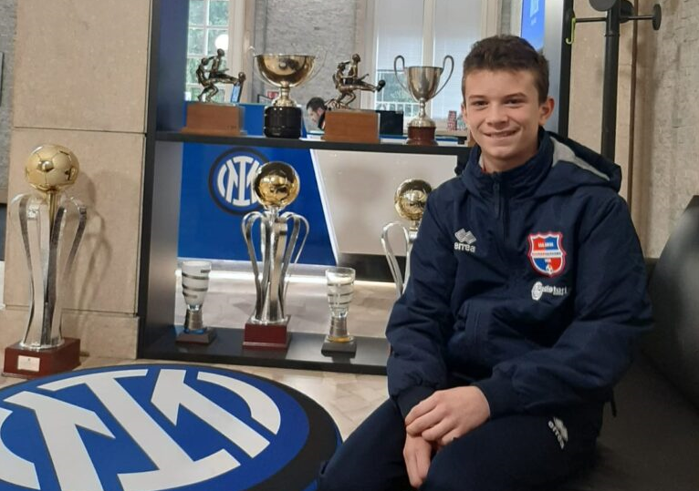 Virtus Ciserano Bergamo, il classe 2010 Steven Barcella all’Inter