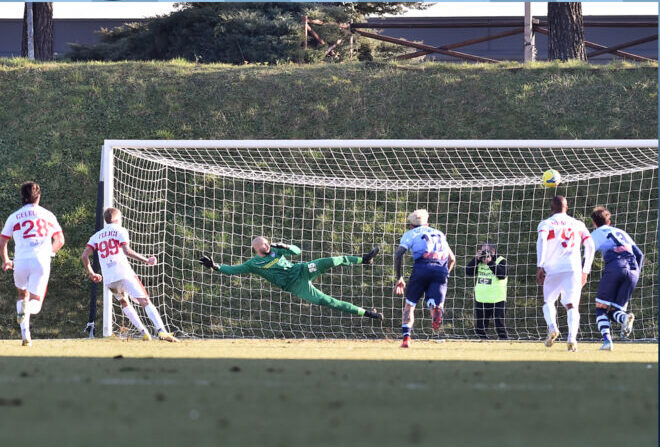 AlbinoLeffe ko di rigore con l’ultima in classifica