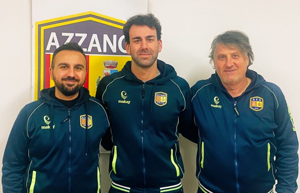 La nuova triade del vivaio Azzanese, Paolo Palazzi, Mattia Mittiga, Simone di Palma. Ristrutturazione organizzativa e affiatamento nella società del presidente Luca Schiavi