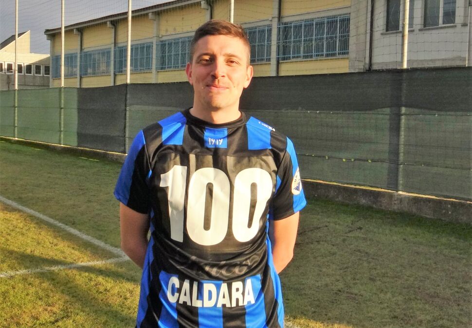 Francesco Caldara, il ritratto della sua carriera con 101 gol tra Falco, Stezzanese, Calcinatese, Ghisalbese, Fiorente, Lurano, Gorle, Dalmine, Ranica, Zognese. Gli inizi nel Celadina