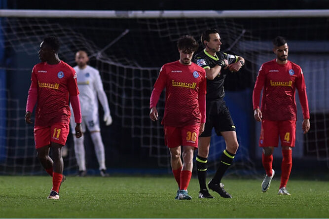 Disastro AlbinoLeffe: 4 ko su 4 per Foscarini, salvezza diretta a meno 5