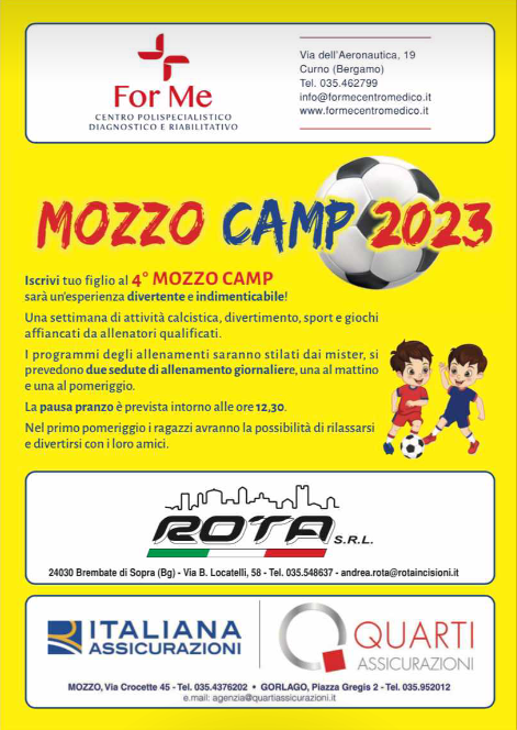 Il Mozzo Camp a giugno: pallone e divertimento