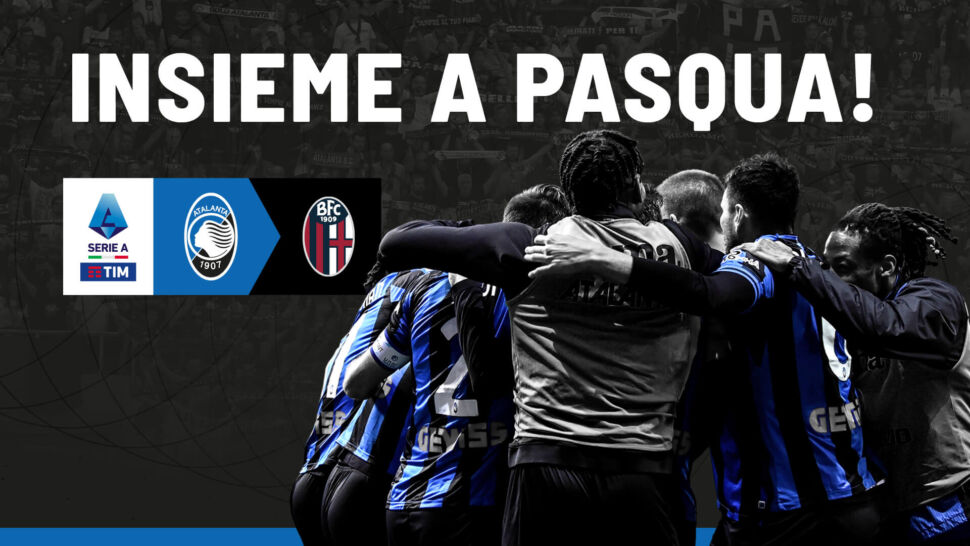 Atalanta: tribune centrali a metà prezzo nell’uovo di Pasqua