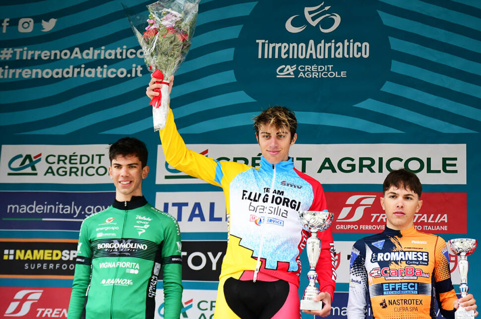 Luca Giaimi del Team Giorgi raddoppia, vince anche la Cronoversilia. Terzo Alari della Romanese