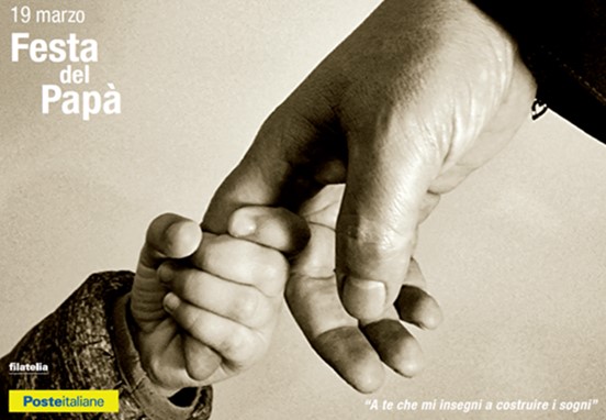 Festa del papà postale 2023: “A te che mi insegni a costruire i sogni”
