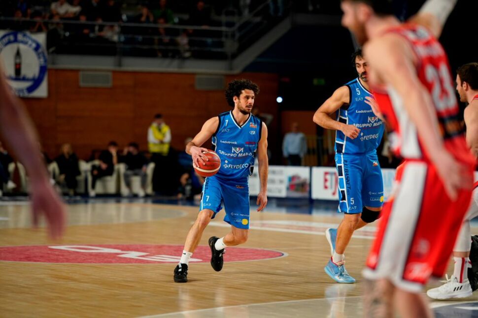 Blu Basket in rosso contro Forlì