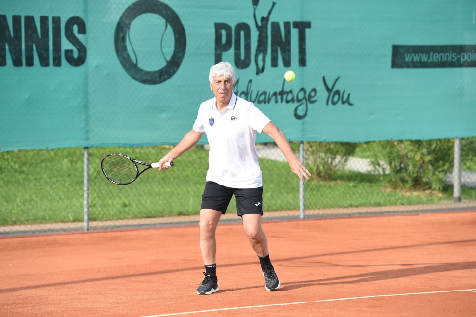 Gasperini “tennista” alla Cittadella dello Sport: «Grande gioia per l’Europa. Futuro? Non leggo le notizie sul web»