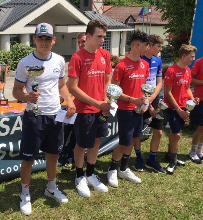 Scuola Ciclismo Cene: Ottimo secondo posto per il giovane Simone Gualdi che sfiora ancora la vittoria in Valtellina