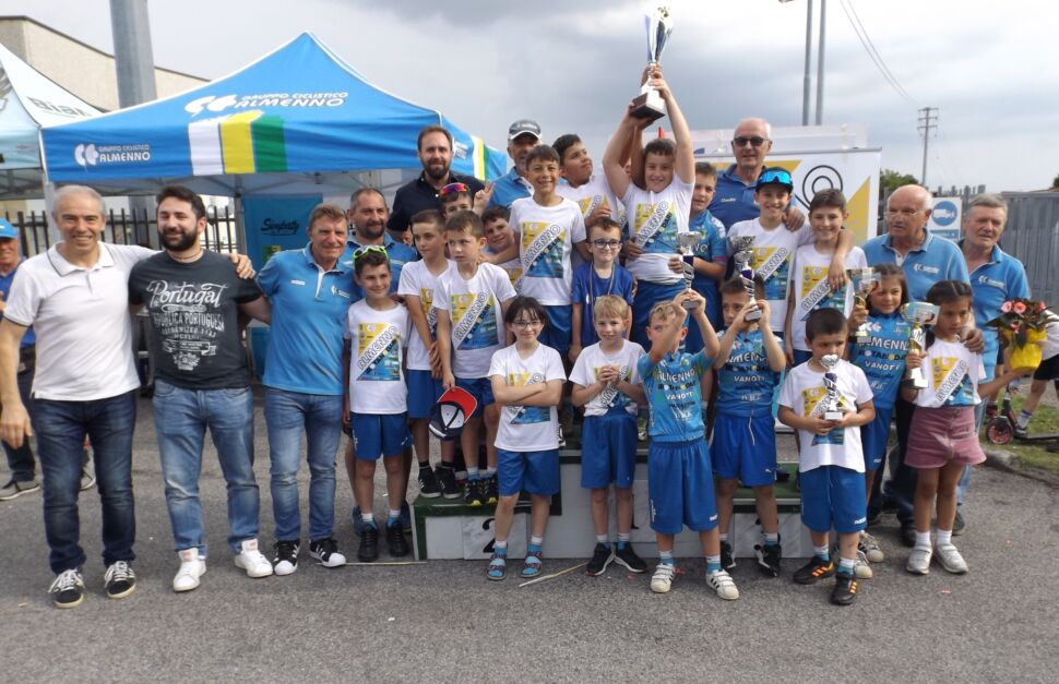Ciclismo, la festa dei Giovanissimi ad Almenno San Bartolomeo