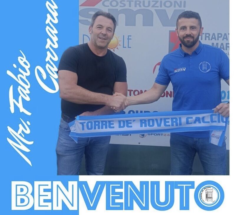 UFFICIALE – Fabio Carrara è il nuovo allenatore del Torre de’ Roveri