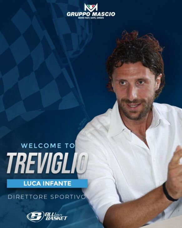 Blu Basket Treviglio: Infante il nuovo diesse