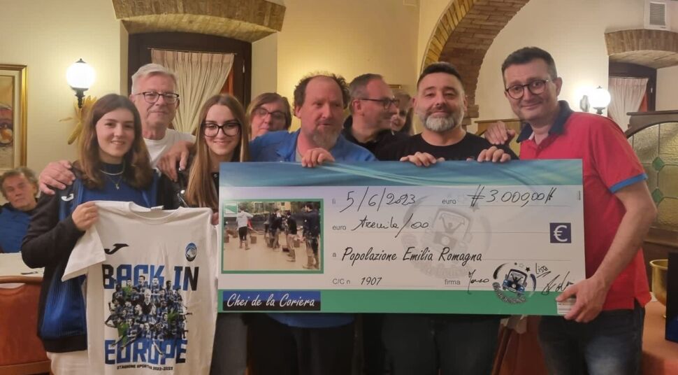 Grande successo alla cena benefica di “Chei de la Coriera”