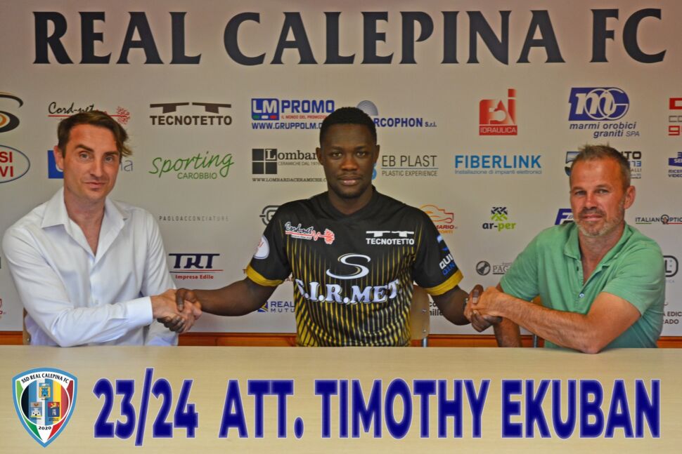 UFFICIALE – Timothy Ekuban è il primo innesto della Real Calepina
