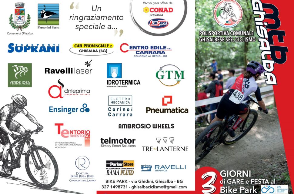 Mtb Ghisalba: Tre giorni di mountain bike a Ghisalba, sport, agonismo, divertimento ed aggregazione