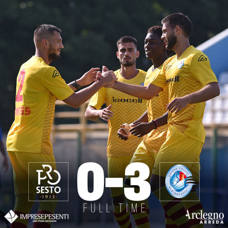 Primo assaggio di serie C: l’AlbinoLeffe azzecca il tris sulla ruota di Sesto