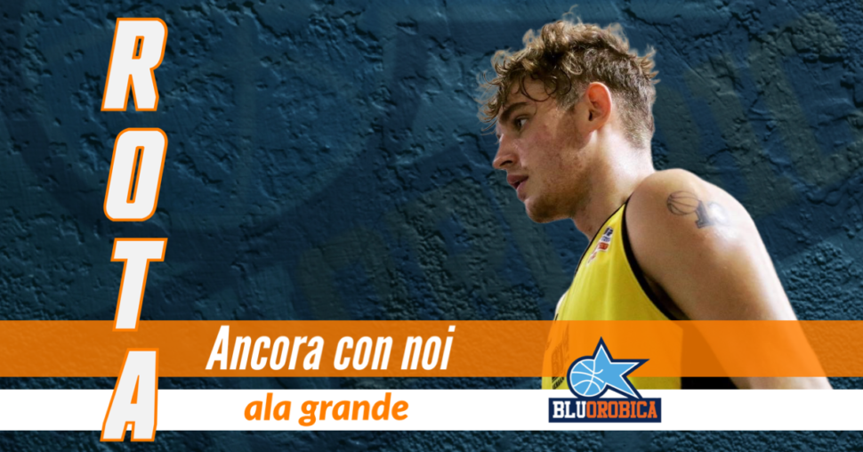 Bluorobica, il capitano è Riccardo Rota: “Un onore per chi è cresciuto con questa maglia”