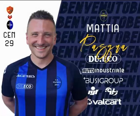 Pianico, altro colpo: Mattia Pasqua vestirà la maglia neroazzurra