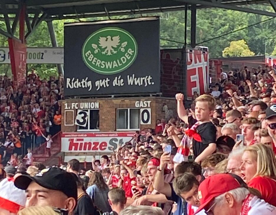 An der Alten Försterei: con la Dea, tra le stelle!