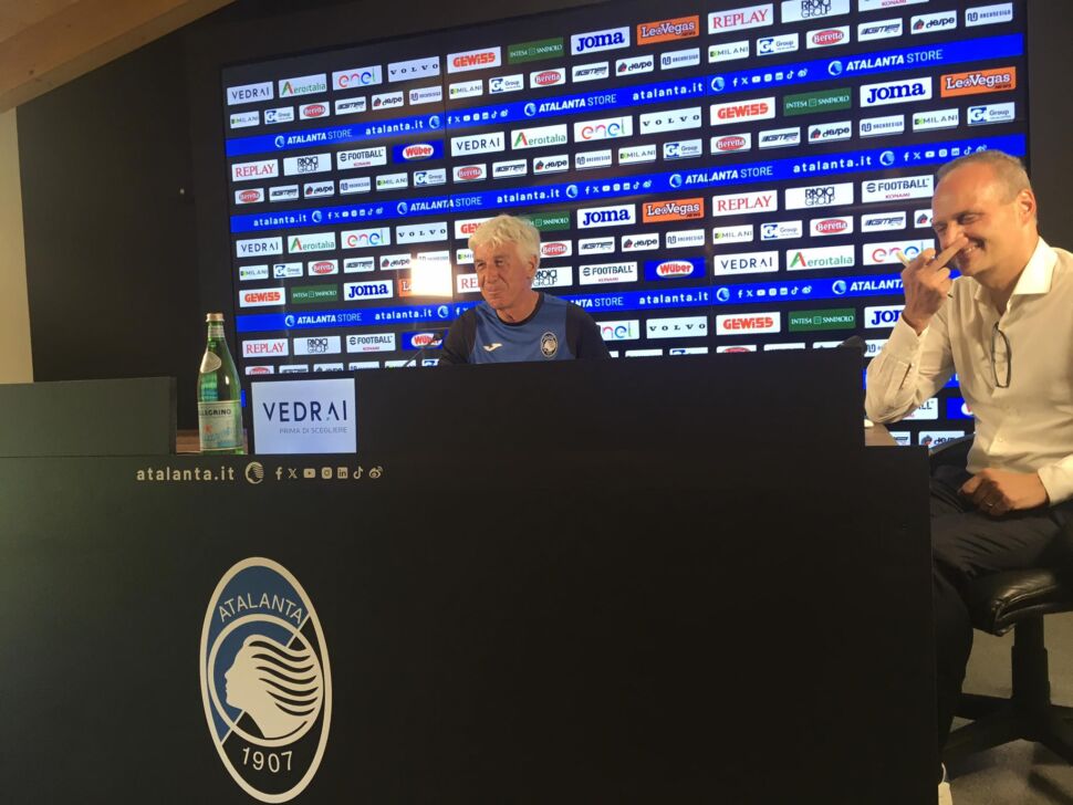 Gasperini e il mercato: “Mai trattenuto Zapata, spero che Luca Percassi mi faccia un altro regalo”