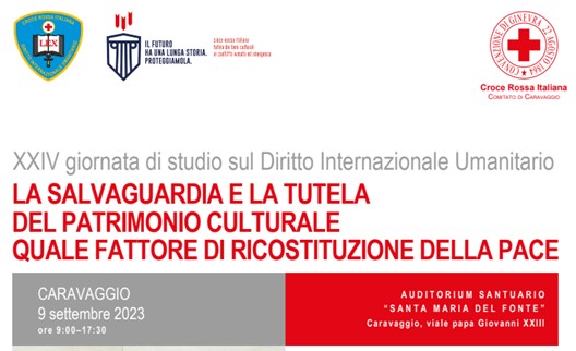 Al santuario di Caravaggio scudo blu