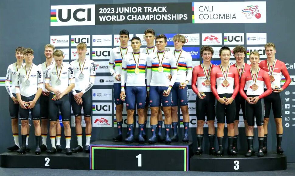 Luca Giaimi è di nuovo campione del mondo dell’Inseguimento a squadre