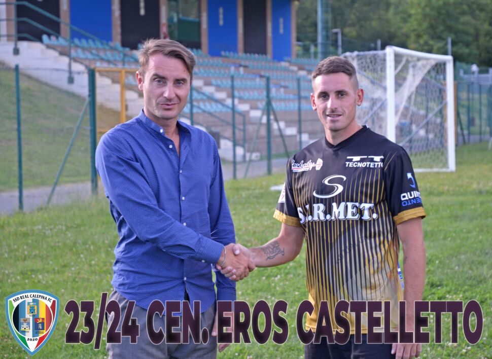 UFFICIALE – Real Calepina, ecco Eros Castelletto