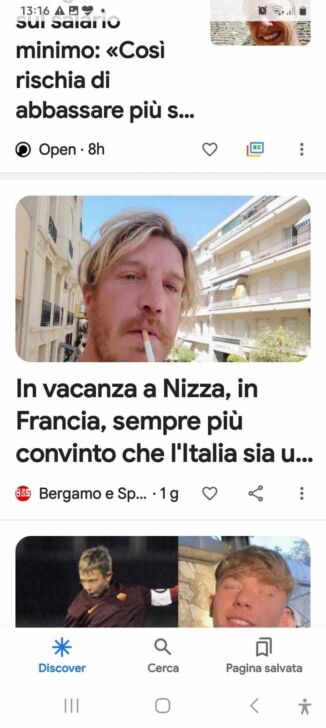 Famoso per un giorno per via di google, ho pensato alla sfiga che hanno i blogger, i fashion blogger, gli youtuber, gli influencer e i cantanti che lo sono per davvero