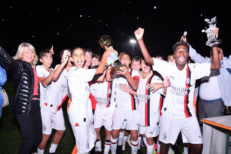 Il Milan vince la 16a Coppa Quarenghi