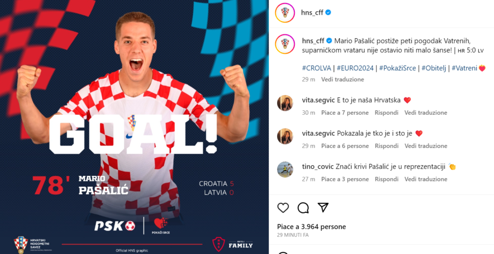 Pasalic segna, vince anche Kolasinac: nazionali slavi ok