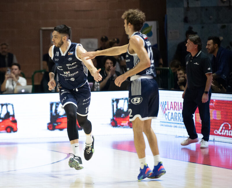 Una grande Blu Basket sbanca Bologna