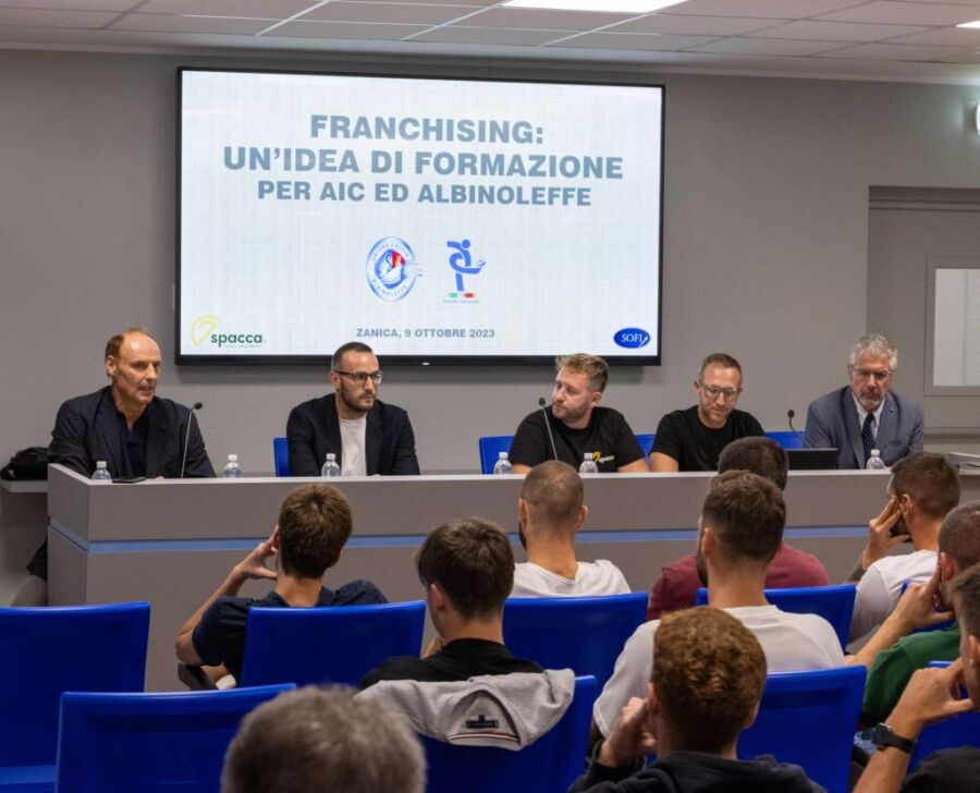 Ex calciatori e franchising: tutti a lezione di Spacca e AlbinoLeffe