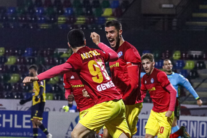 Colpaccio AlbinoLeffe a Trento: Borghini capitano coraggioso, Muzio alla prima gioia da pro