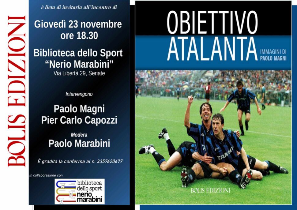 L’Atalanta nelle immagini di Paolo Magni: appuntamento alla Biblioteca dello Sport