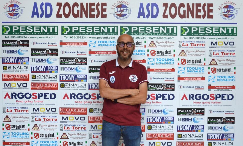 UFFICIALE – Piersandro Mazzoleni è il nuovo allenatore della Zognese