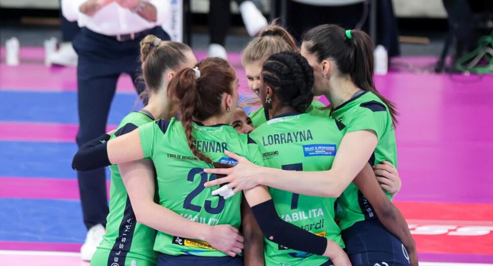 Volley donne, serie A1. Pomeriggio amaro per Bergamo contro Roma