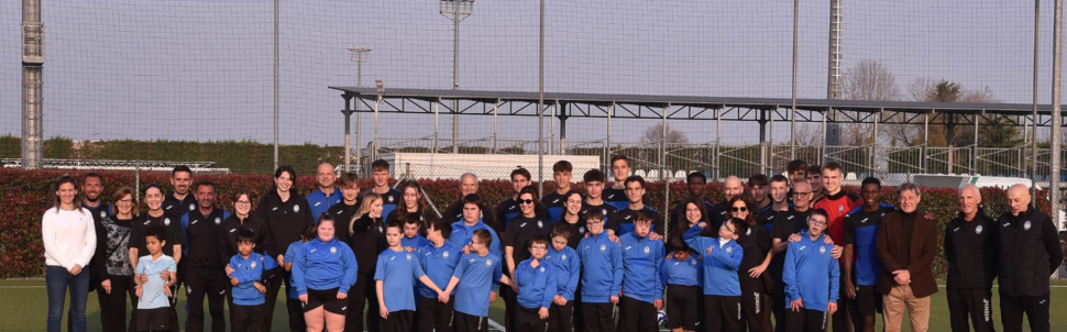 Atalanta For Special, primo allenamenti per ragazze e ragazzi a Zingonia
