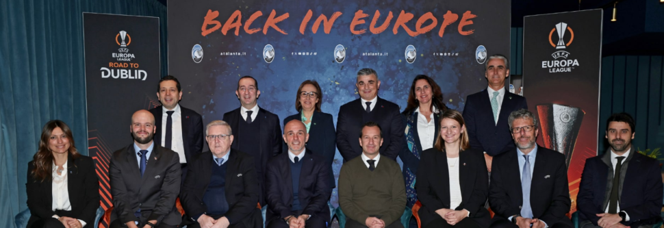 Il fair play tra Atalanta e Sporting: il pranzo allo stadio delle due dirigenze