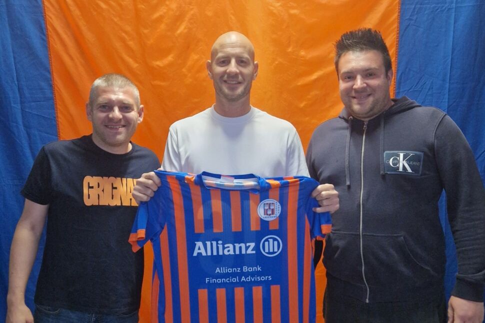 Luca Abbiati l’esperto portiere blinda la porta dell’Atletico Grignano